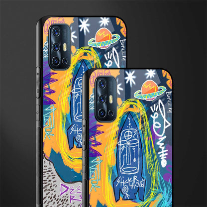 deja vu glass case for vivo v17 image-2