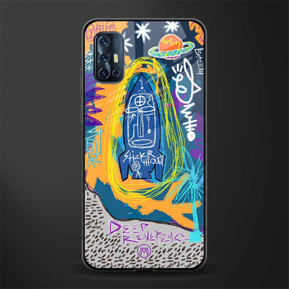 deja vu glass case for vivo v17 image