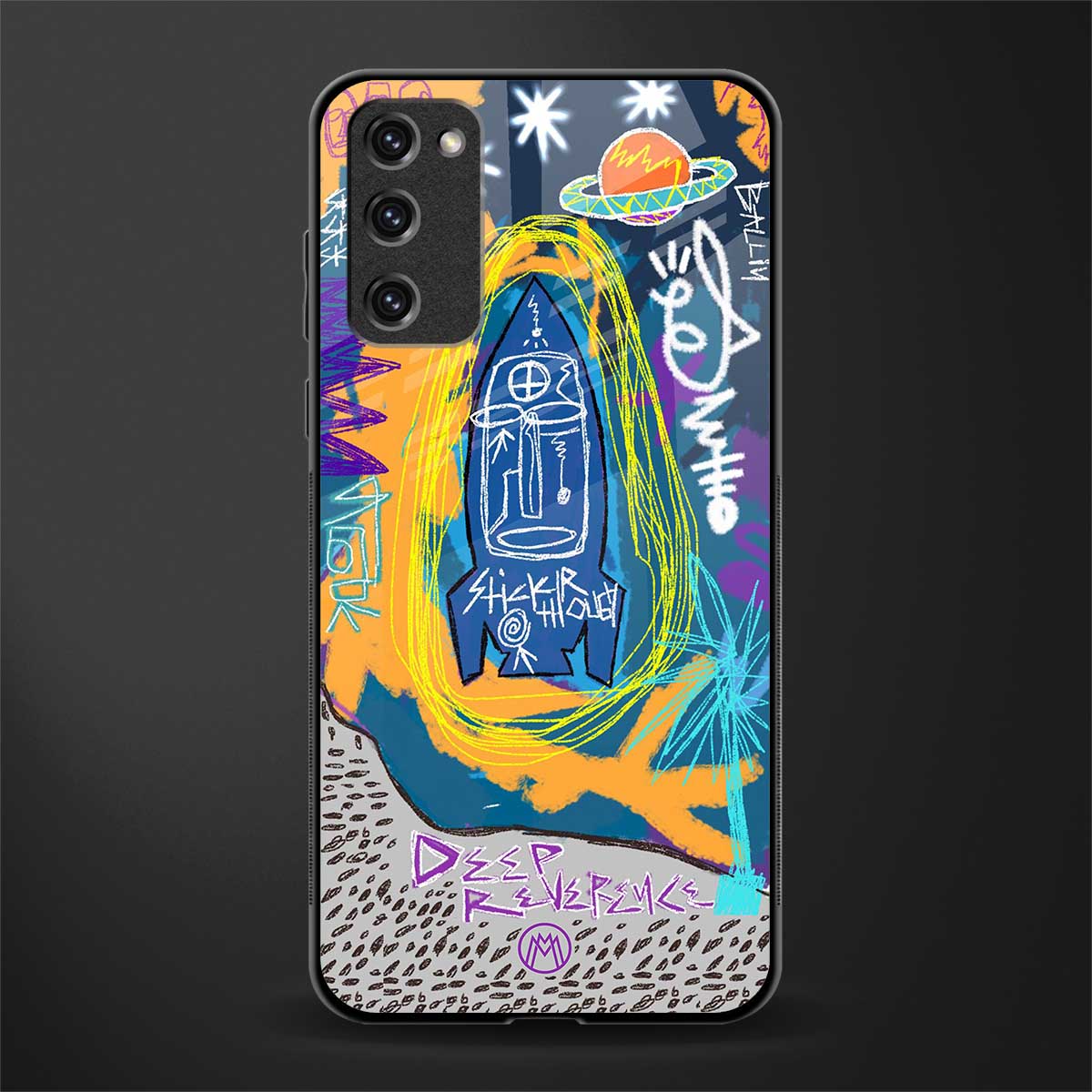 deja vu glass case for samsung galaxy s20 fe image