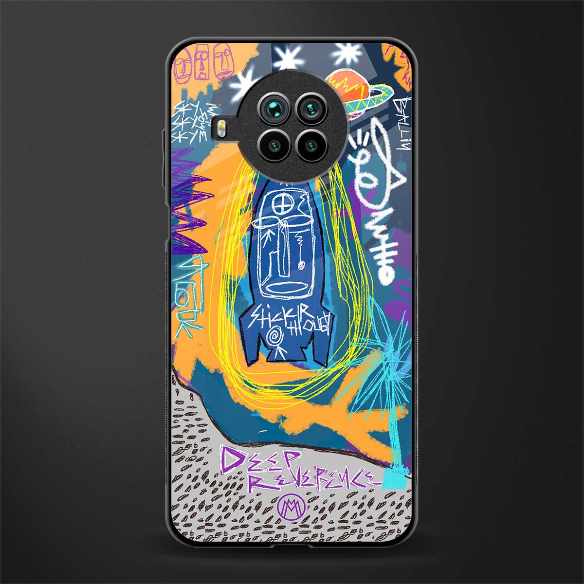 deja vu glass case for mi 10i image