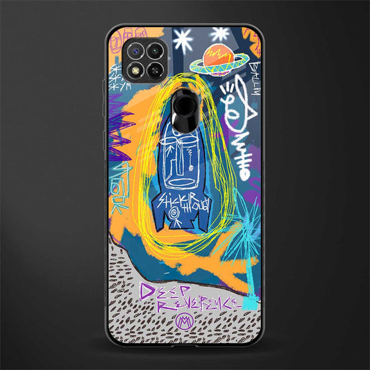 deja vu glass case for redmi 9c image