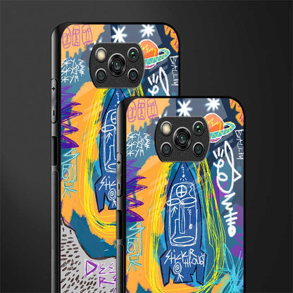 deja vu glass case for poco x3 pro image-2