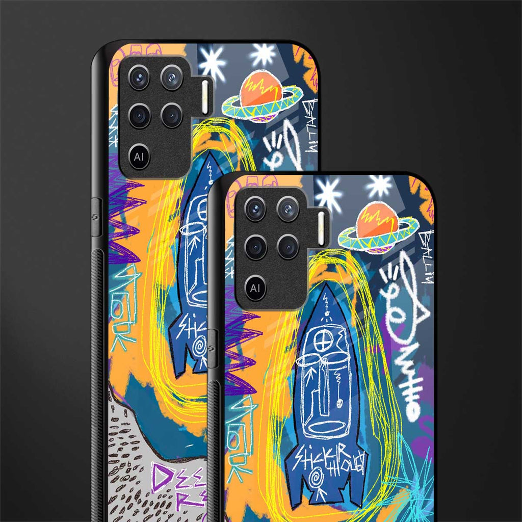 deja vu glass case for oppo f19 pro image-2