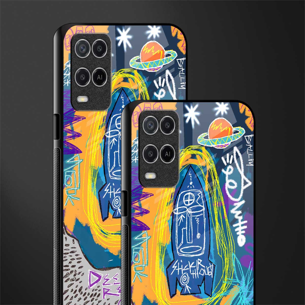 deja vu glass case for oppo a54 image-2