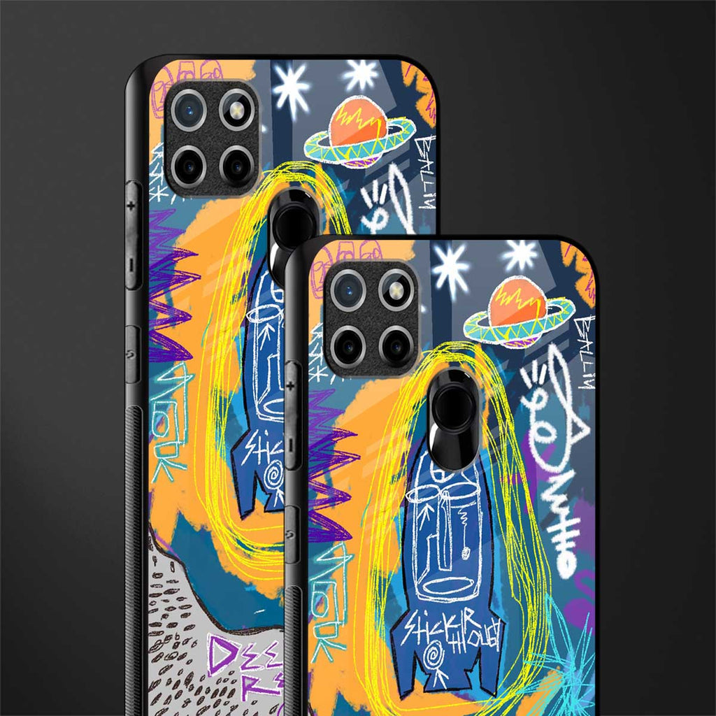 deja vu glass case for realme c21 image-2