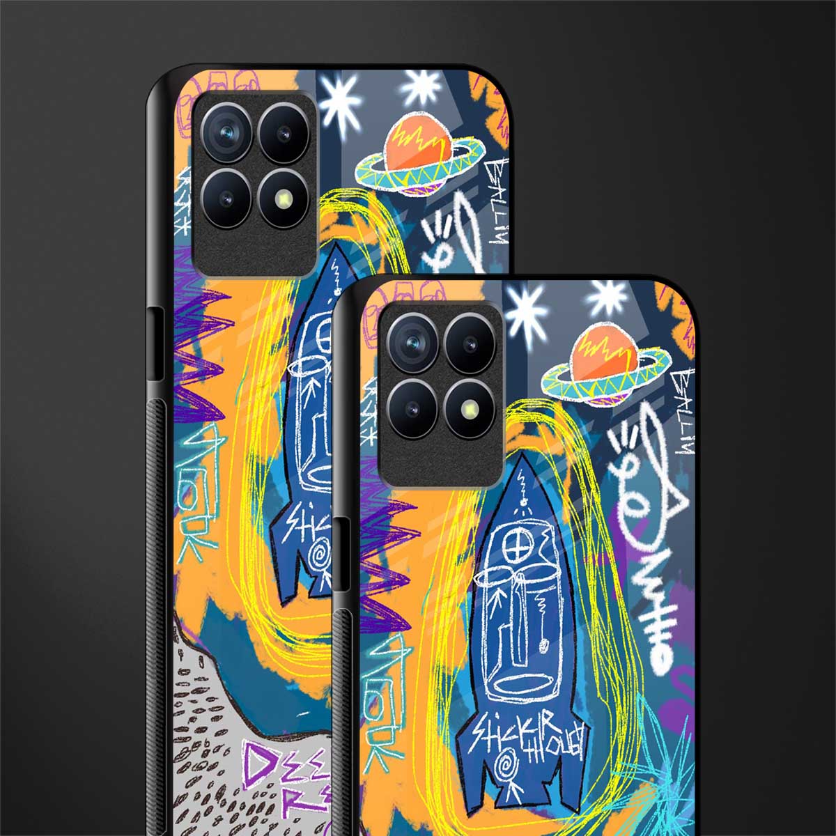 deja vu glass case for realme 8i image-2
