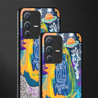 deja vu glass case for vivo v23 5g image-2