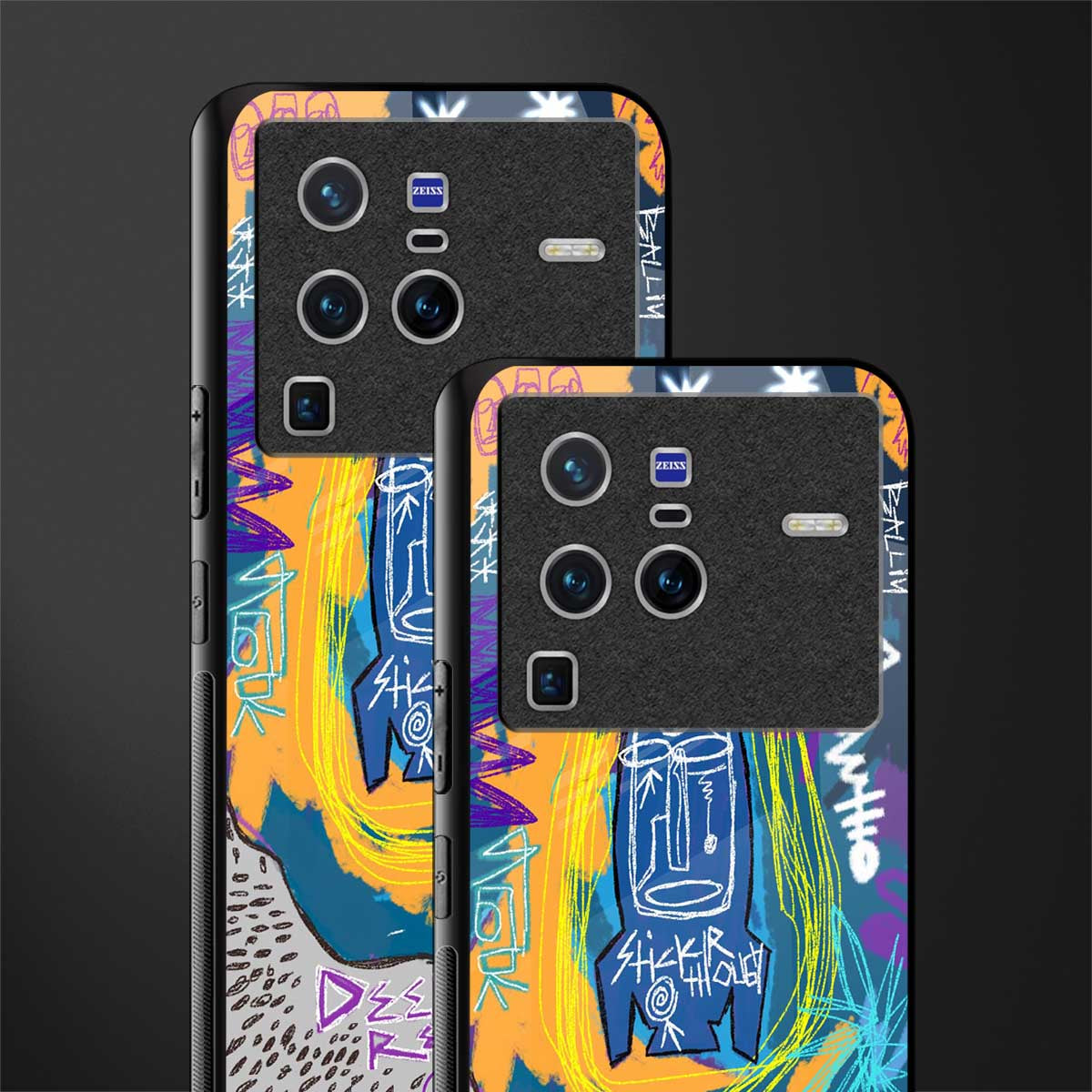 deja vu glass case for vivo x80 pro 5g image-2