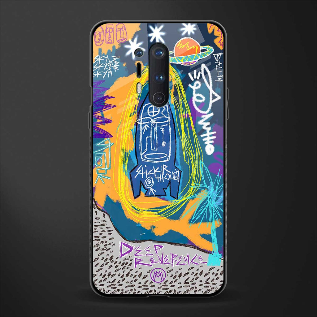 deja vu glass case for oneplus 8 pro image