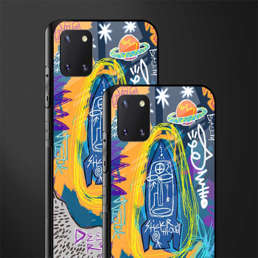 deja vu glass case for samsung galaxy note 10 lite image-2