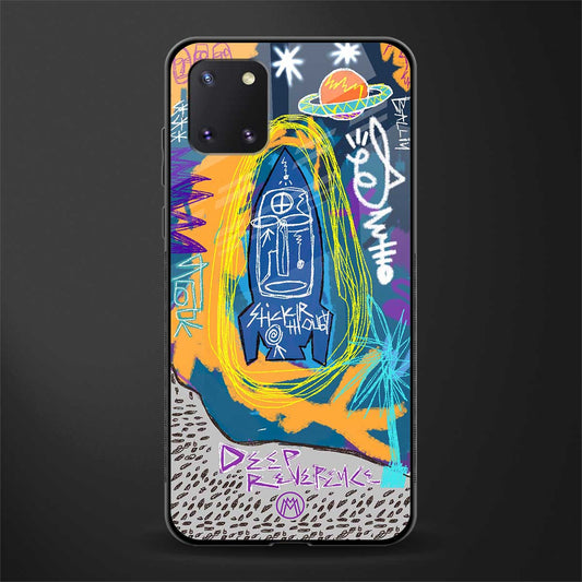 deja vu glass case for samsung a81 image