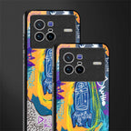 deja vu glass case for vivo x80 image-2