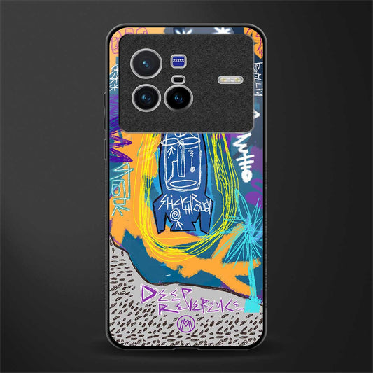 deja vu glass case for vivo x80 image