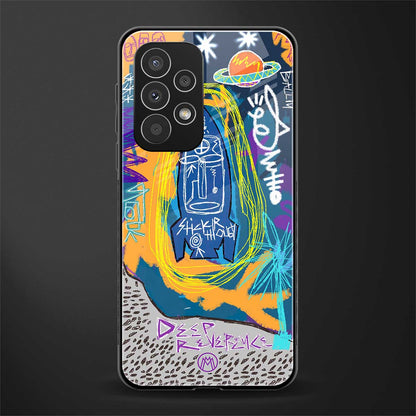 deja vu back phone cover | glass case for samsung galaxy a33 5g