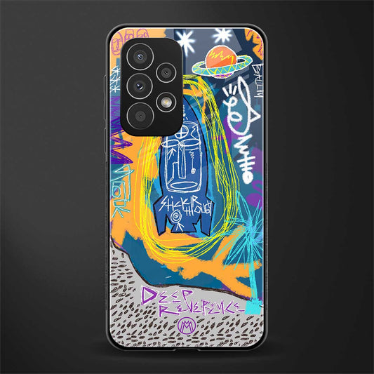 deja vu back phone cover | glass case for samsung galaxy a33 5g