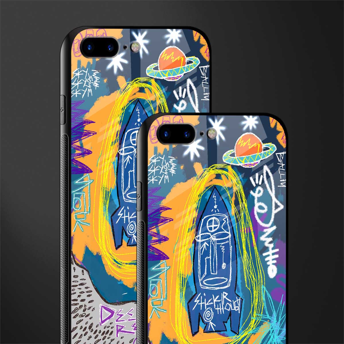 deja vu glass case for iphone 7 plus image-2