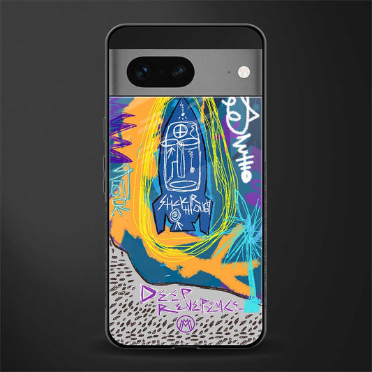 deja vu back phone cover | glass case for google pixel 7