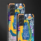 deja vu back phone cover | glass case for samsung galaxy a54 5g