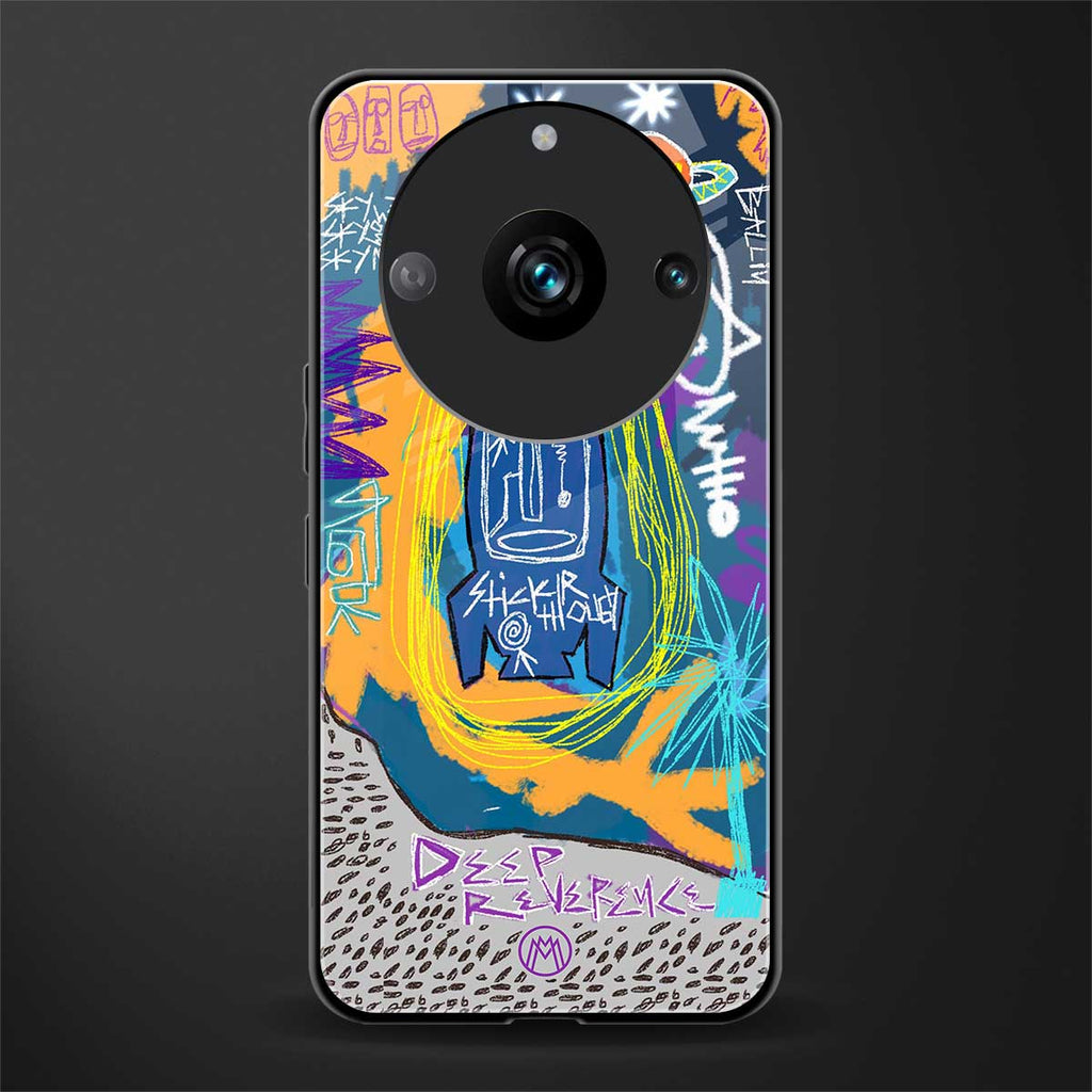 deja vu back phone cover | glass case for realme 11 pro 5g