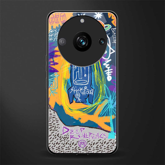 deja vu back phone cover | glass case for realme 11 pro 5g
