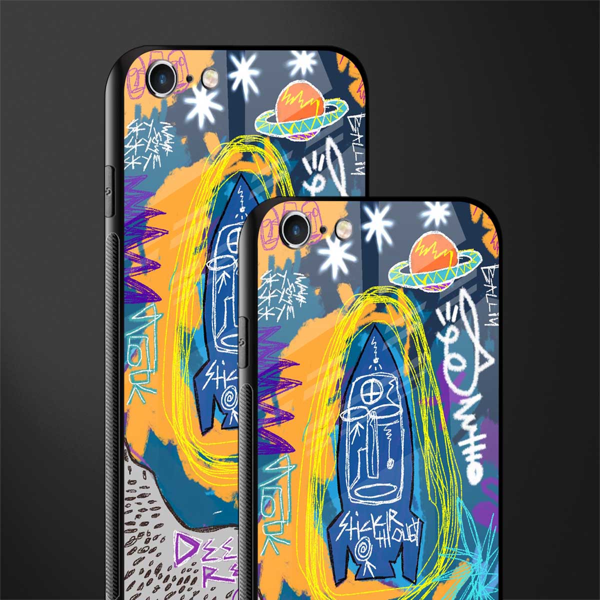 deja vu glass case for iphone 6s image-2