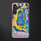 deja vu back phone cover | glass case for samsun galaxy a24 4g