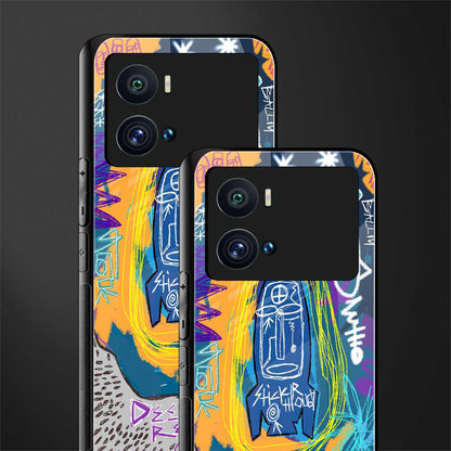 deja vu back phone cover | glass case for iQOO 9 Pro