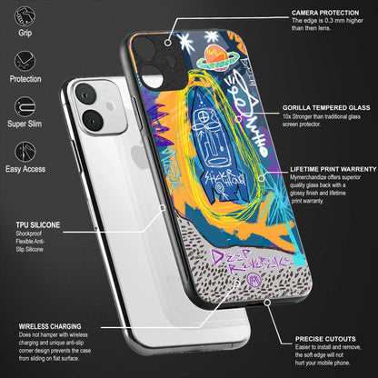 deja vu glass case for iphone 12 mini image-4
