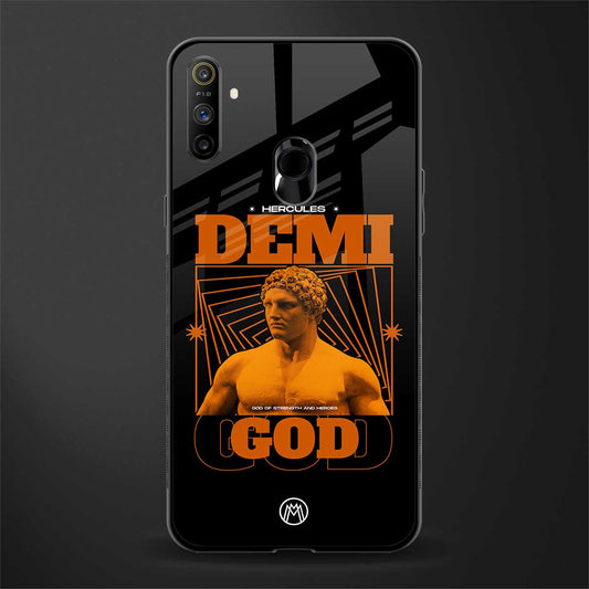 demi god glass case for realme narzo 20a image