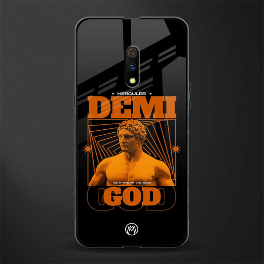 demi god glass case for realme x image