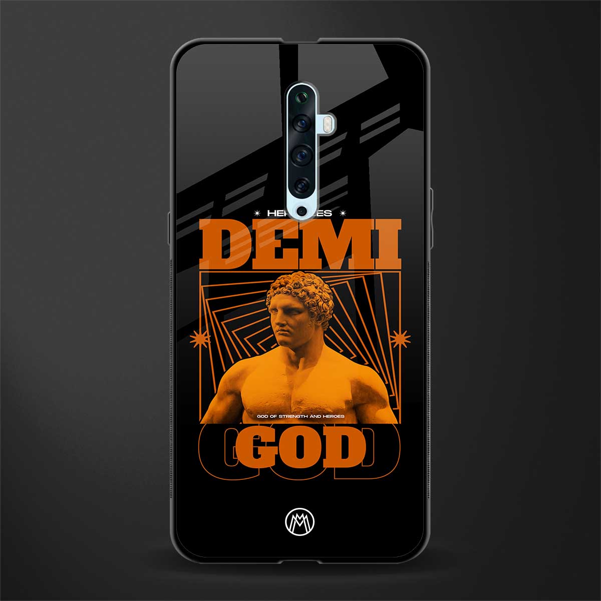demi god glass case for oppo reno 2z image