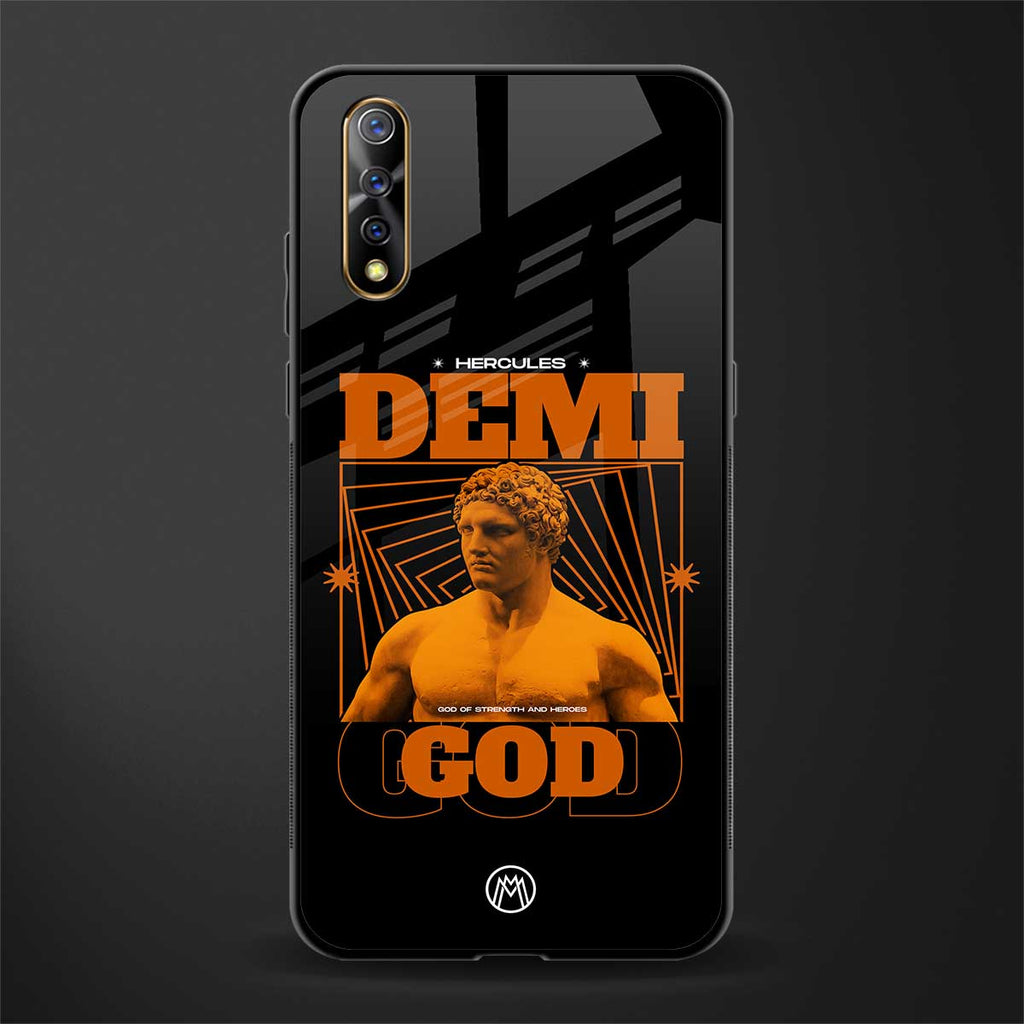 demi god glass case for vivo s1 image