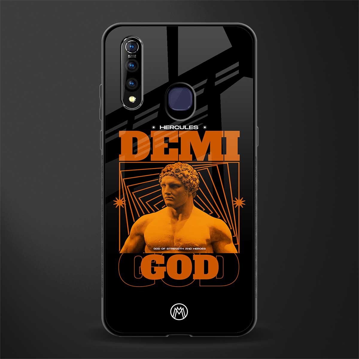 demi god glass case for vivo z1 pro image
