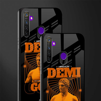 demi god glass case for realme 5s image-2