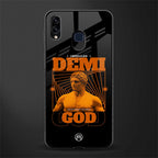 demi god glass case for samsung galaxy m10s image