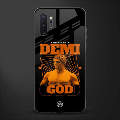 demi god glass case for samsung galaxy note 10 plus image