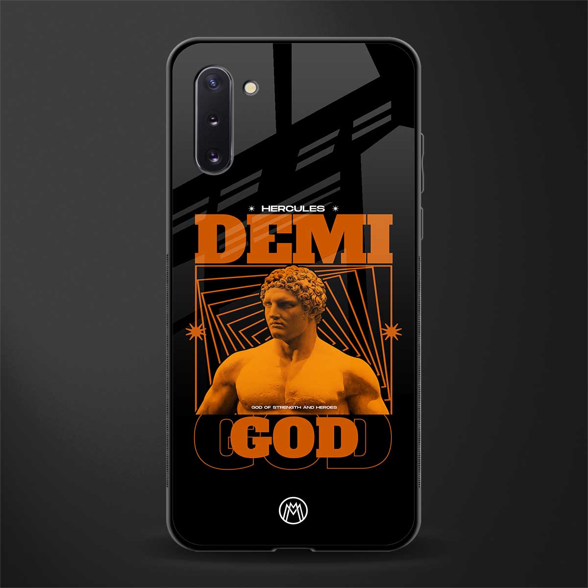 demi god glass case for samsung galaxy note 10 image