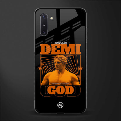 demi god glass case for samsung galaxy note 10 image