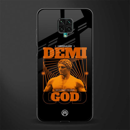 demi god glass case for redmi note 9 pro max image