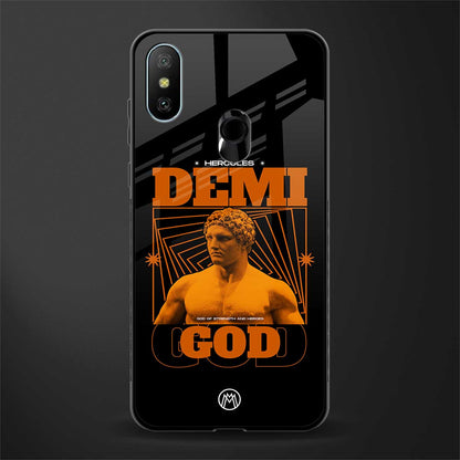 demi god glass case for redmi 6 pro image