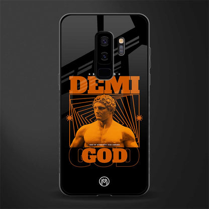 demi god glass case for samsung galaxy s9 plus image