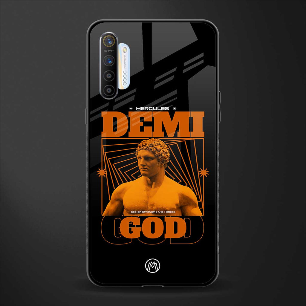 demi god glass case for realme xt image