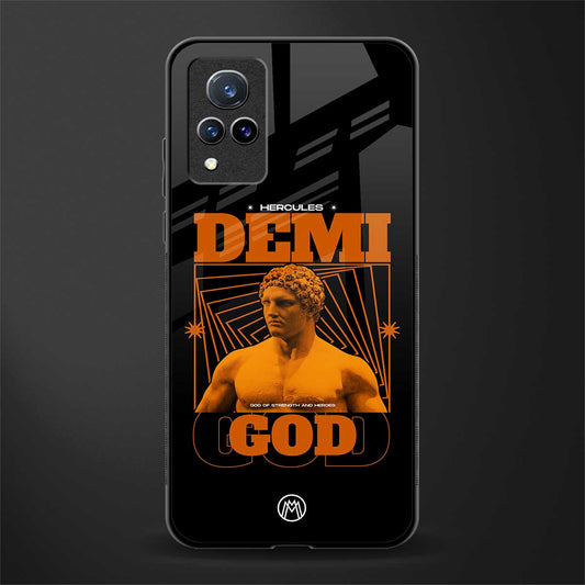 demi god glass case for vivo v21 5g image