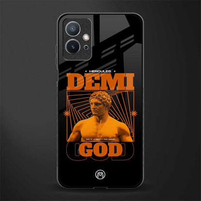 demi god glass case for vivo y75 5g image