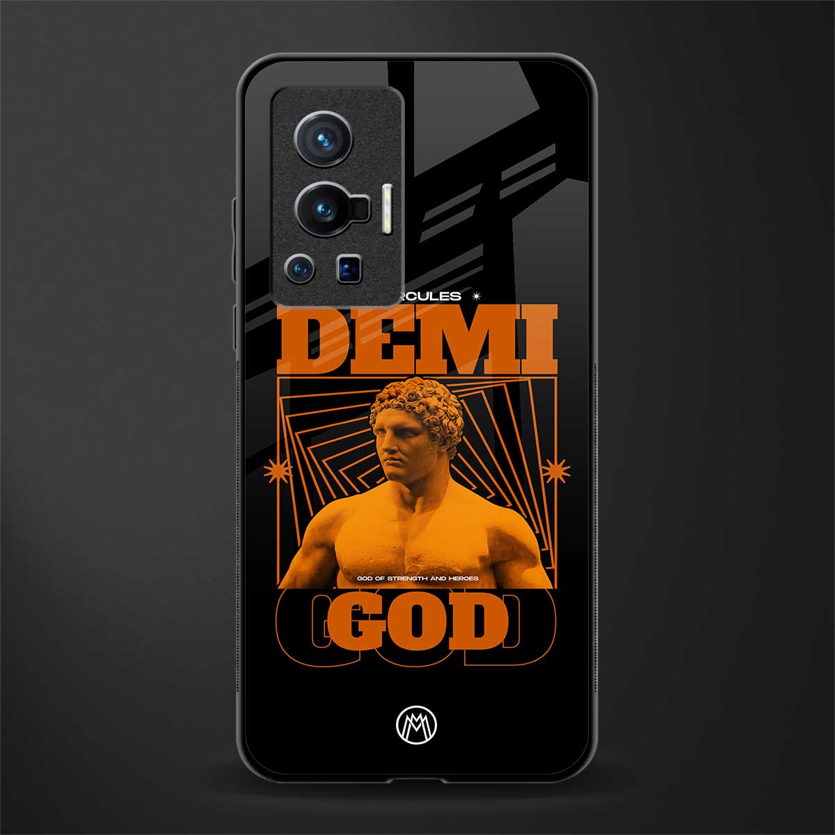 demi god glass case for vivo x70 pro image
