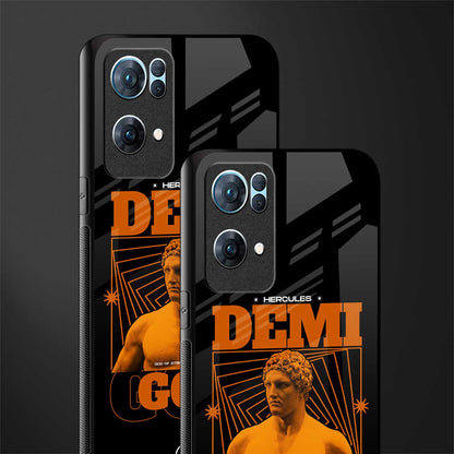 demi god glass case for oppo reno7 pro 5g image-2