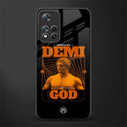 demi god glass case for xiaomi 11i 5g image