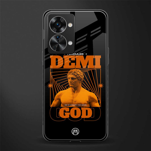 demi god glass case for phone case | glass case for oneplus nord 2t 5g