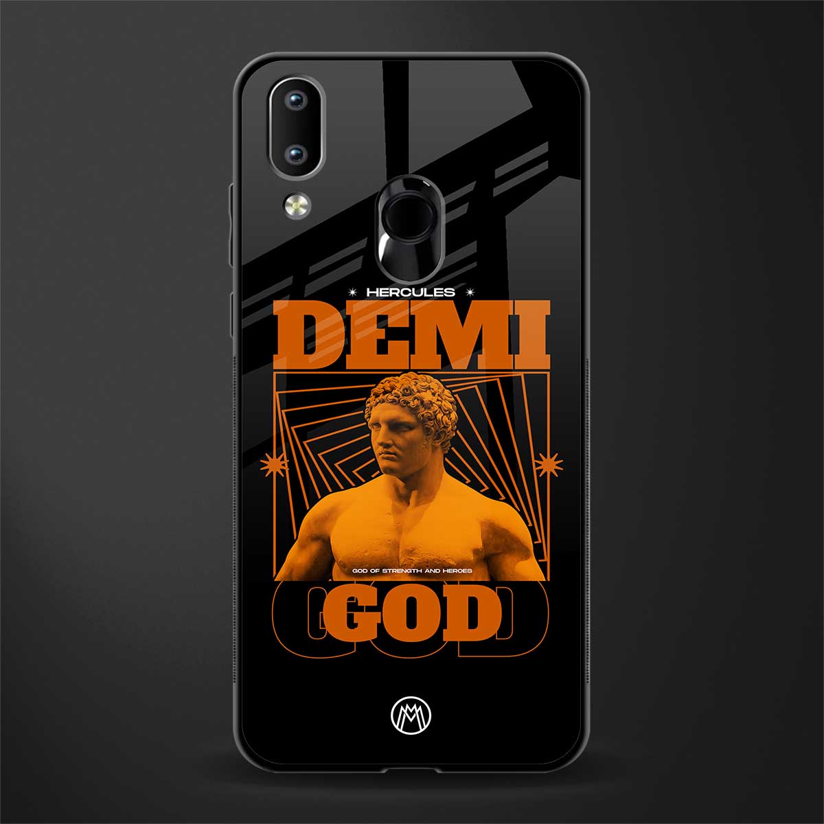 demi god glass case for vivo y93 image
