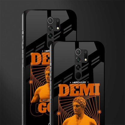 demi god glass case for redmi 9 prime image-2